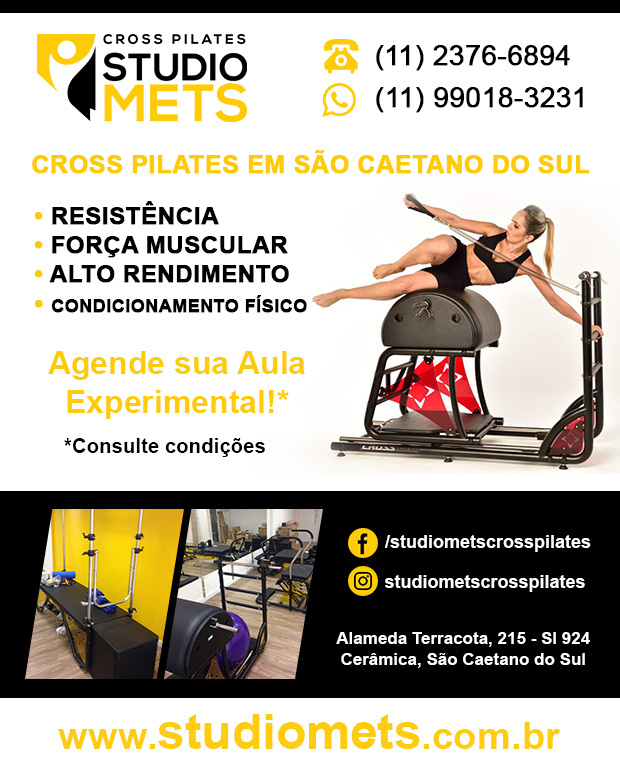 Studio Mets - Academia de Cross Pilates em Santa Maria, So Caetano do Sul