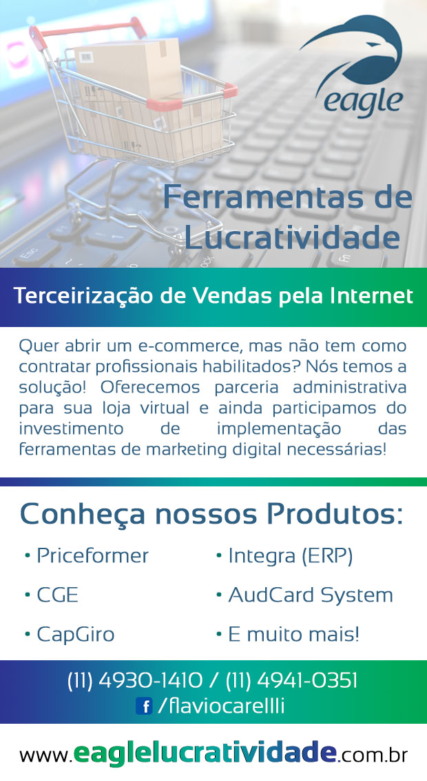 Eagle Lucratividade - Terceirizao de Vendas pela Internet em So Bernardo do Campo, Assuno