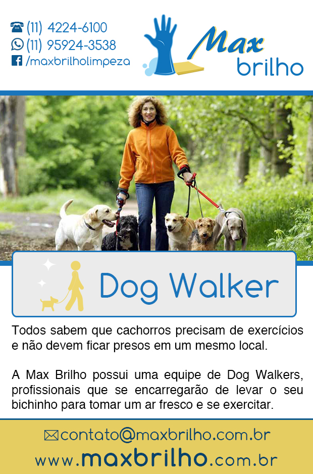 Max Brilho - Dog Walker em São Bernardo do Campo, Taboão