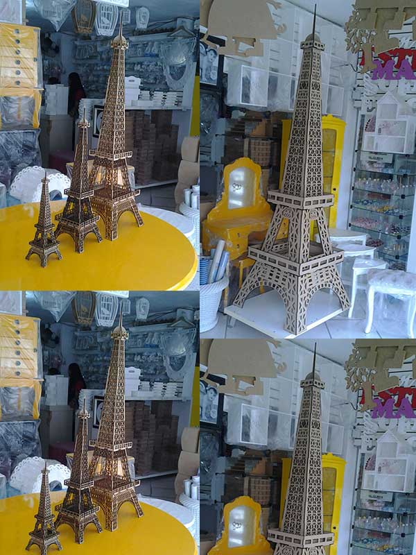 Torre Eiffel  - Mundo da Arte em feira de santana