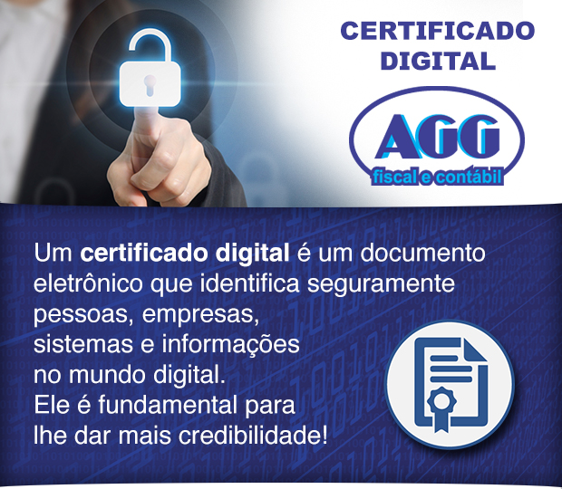 AGG - Fiscal e Contbil - Certificao Digital de Uso Especfico em Barcelona, So Caetano do Sul