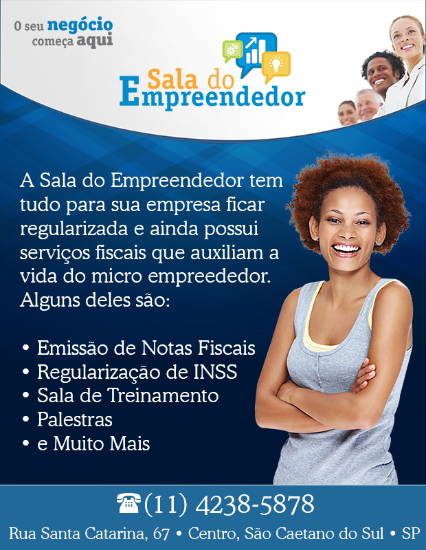 Sala do Empreendedor - Assessoria de Gesto de Negcios em So Caetano do Sul, Santa Paula